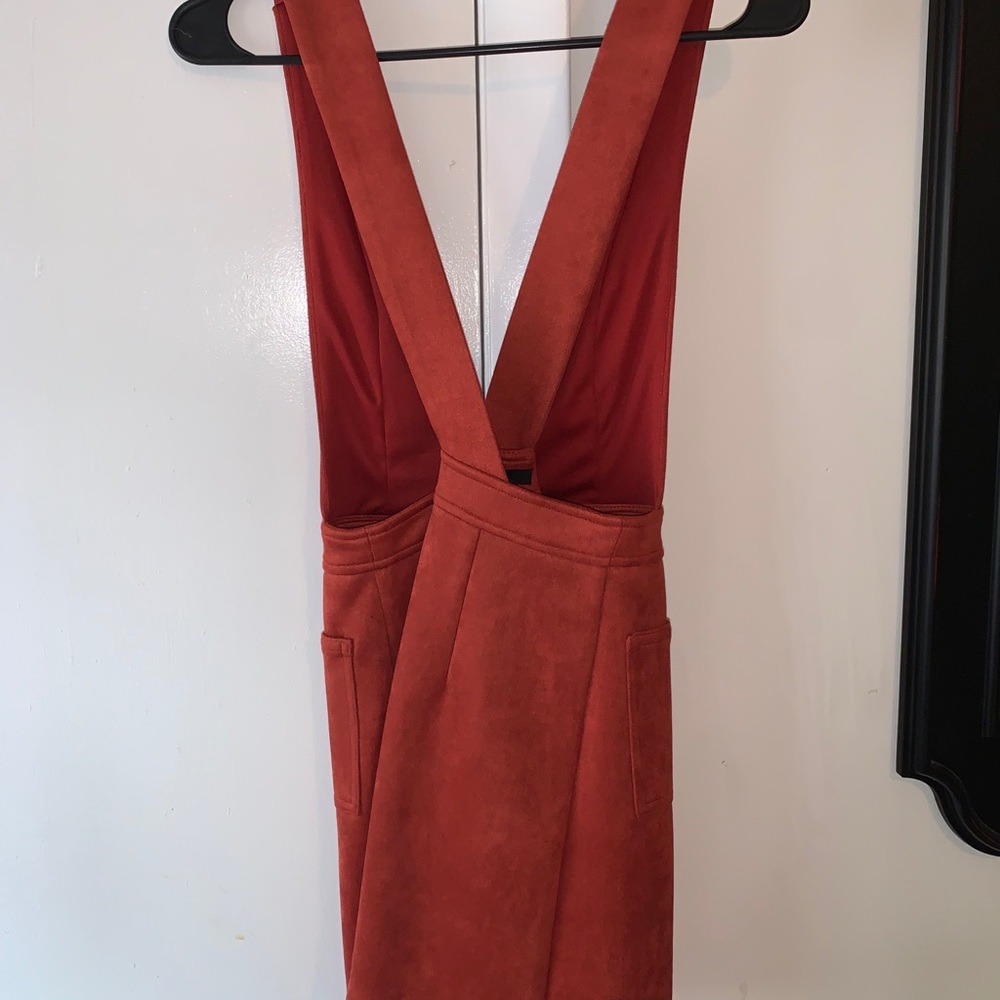 Maroon Forever 21 dress - Picture 3 of 4